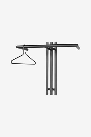 Spinder Design - Klädhängare Senza 1 - Svart - Hatthyllor - Från Homeroom