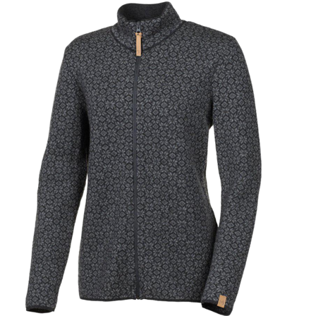 Ivanhoe of Sweden W's Fiona Full Zip Graphite Marl