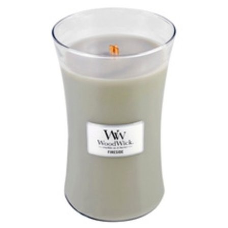 WoodWick - Fireside Vase (fireplace) - Scented candle 85.0g