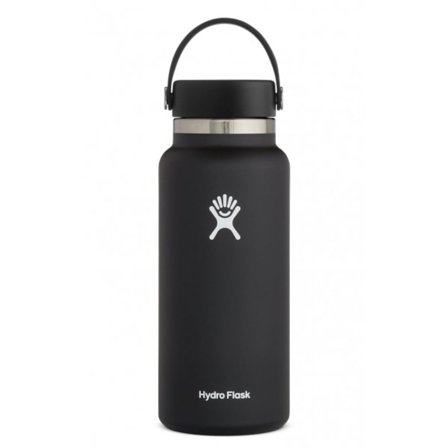 Hydroflask Wide Mouth Flex 946 ml flasks Black OneSize