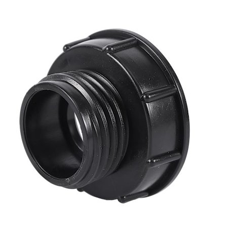 S80 til S60 IBC Tank Adapter Vandtank Udløb Dræning Udløb Reducerende Stik Ton Tønde Beslag Havevand Kobling