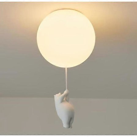 1 stk. G9 3000K 15*35cm Pendel lampe til børneværelse Varmt gult lys -Sy