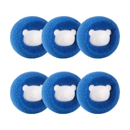 INF Hårfjerningsbold til vaskemaskine 6 stk