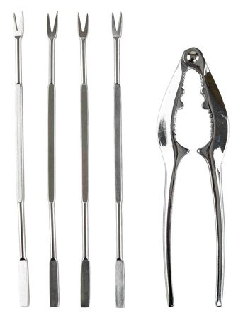 Crayfish Tools Set By Bercato Silver Bercato