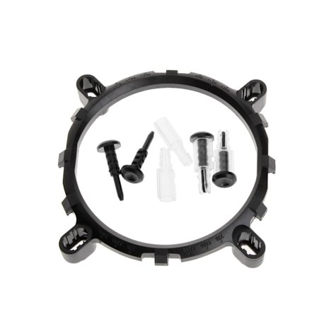 CPU-kylare Fläktfäste Kylfläns Hållare Bas Bakstycke Kit För LGA1150 1156 1155 775 1366 för Intel CPU-fläktar Plattform Rac
