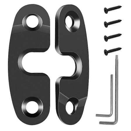 Reparationssats för solskydd i aluminiumlegering, kraftiga monteringsklämmor för solskydd, kompatibla med JK / 2018-2023