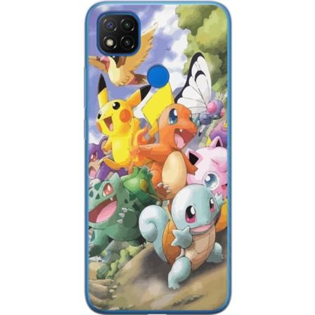 Xiaomi Redmi 9C Läpinäkyvä kuori Pokemon
