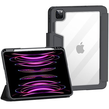 Tyylikäs suojakotelo iPad 2018-2022 Pro 11 mustalle tuumalle