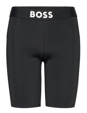 Cyclist Stmt Shorts Cycling Shorts Svart BOSS*Betinget Tilbud