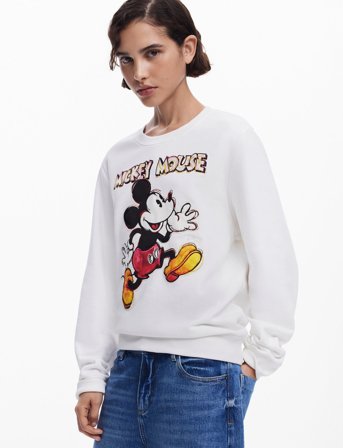 Desigual Avery Mickey - Cream - XL