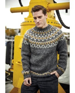 Strikkeoppskrift Genser Hvammur - Istex