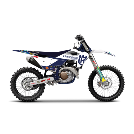 Kit de Adhesivos Blackbird Replica - Husqvarna FE 250 2024-2024