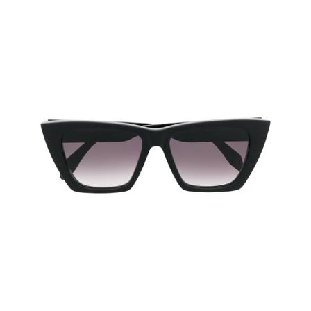 Alexander McQueen, Sunglasses Czarny, Kobieta, Rozmiar: ONE Size