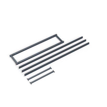 Hintere Rahmenhalterung für Werkbank TRUST 1500 mm, 3 Stützen