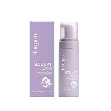 Hoegoa Voluminös Styling Mousse Är Uppfriskande, Oljekontrollerande, Närande, Lätt, Mjuk Och Långvarig Styling Hårvårdsmousse