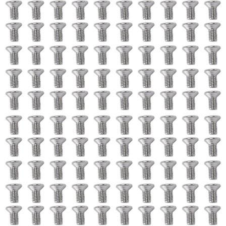 M3 x 6mm Phillips Flat Countersunk Bolt Maskinskruer 100stk