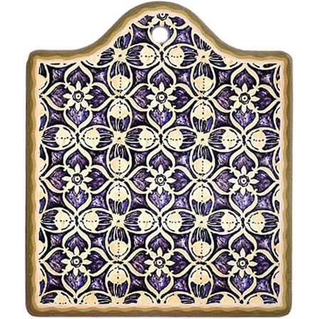 Vintage Keramisk Og Kork Underlag, Vaskbar, Varmebestandig, Underlag, Underlag