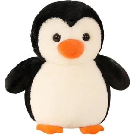 Penguinsoft Animal Plussjgave For Barn, Søt Penguinsoft Leke Dukke, 8.7" (FMY)"