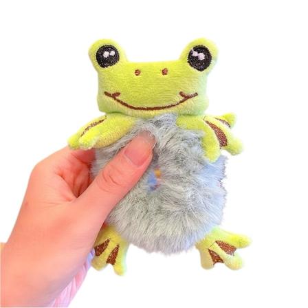 Nye ankomne plys hår scrunchies med søde dyreformer til piger, elastiske hårbånd til kvinder, hårbånd til hestehaler (bjørn, kat, frø, kanin styl