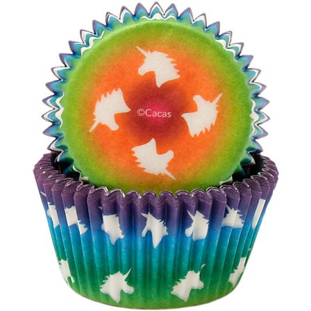 CACAS Muffinsform Enhjørning 50stk