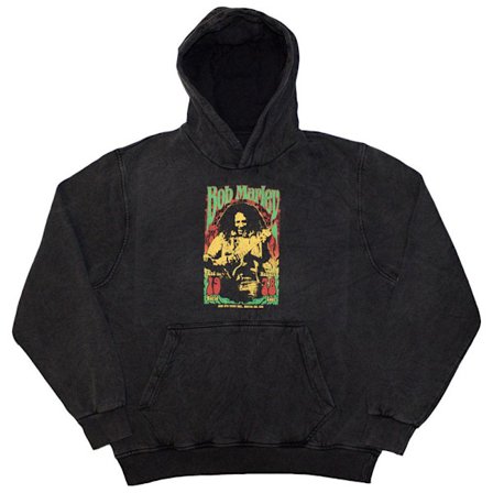 Bob Marley Unisex Vuxen 1978 Stone Wash Huvtröja XL Kol