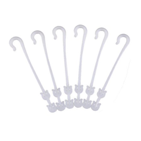 Trädgårdstomathållare i plast, tomatfästen, hängande frukt