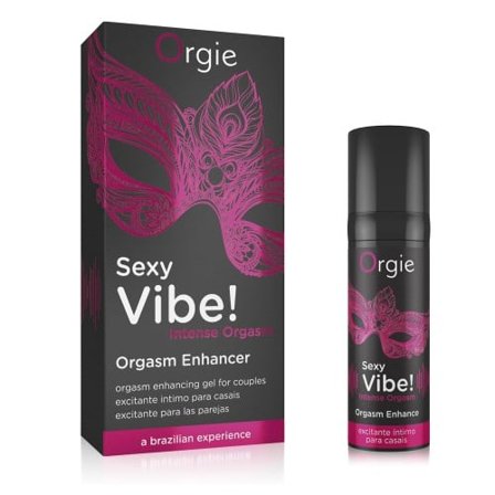 Orgie: SEXY VIBE! INTENSE ORGASM 15 ml - Vuxen.dk: Bedre sex