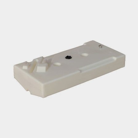 Vaste brandstoftank SIC Navy, 91 liter, met tankgever, 240 - 33 Ω (USA) / 0 - 190 Ω (EU), 1080 x 545 x 220 mm, polyethyleen, wit