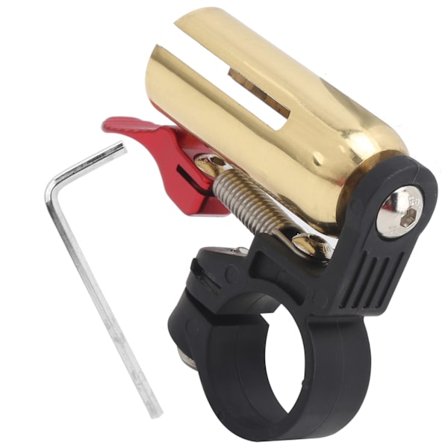 Vintage Cykelklokke Klar Lyd Kobberlegering Mountainbike Styrhorn Cykeltilbehør Guld