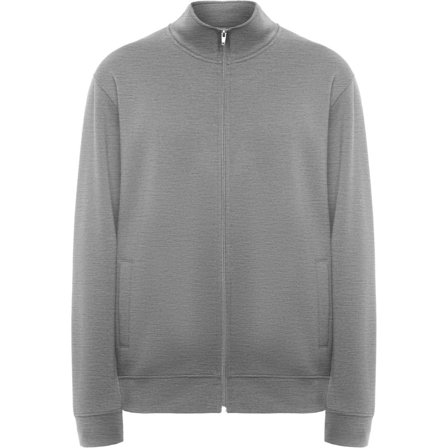 ROLY Sweater zip ulan unisex gråmel L - Lyreco - Arbetskläder - Arbetströjor - Sweatshirts och koftor