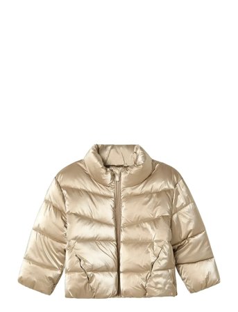 Nmfmanon Puffer Jacket Beige Name It