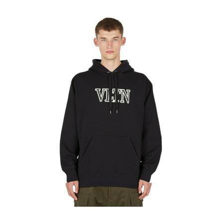Valentino, Sweatshirts ; Hoodies Zwart, Heren, Maat:XL,Katoen
