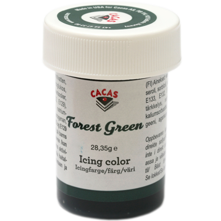 CACAS Pastafarge Skogsgrønn 28,35g