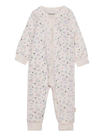 Nightsuit W. Aop Pyjamas Sie Jumpsuit Multi/mønstret CeLaVi*Betinget Tilbud