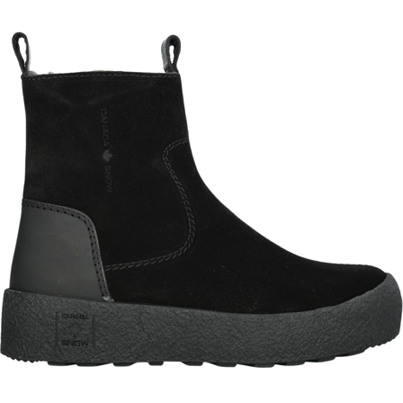 Canada Snow W's Quebec Grip Rubber Heel Suede Black