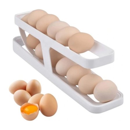Eggbeholder for kjøleskap, eggdispenser, eggholder, eggoppbevaring