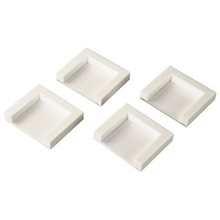 Festeplater for tørketromler med sterk vedheft