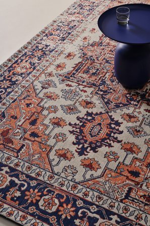 Jotex - Glattvevd Teppe 200x300 Cm Bomull/Polyester Multi FAIZA - Kjøp Glattvevde tepper hos Jotex