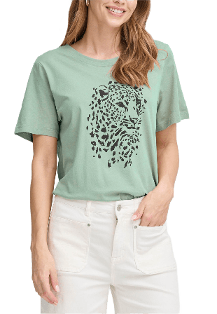 Fransa FRJUNA TEE 2 T-shirt T-shirts & toppar Dam Grön S