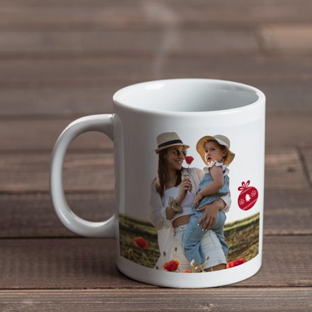 Personalised Mugs - 325 ml - Green. Create and Print Own Custom Photo Mugs and Cups