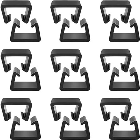 12 stk møbelklemmer hagemøbelklemmer hage