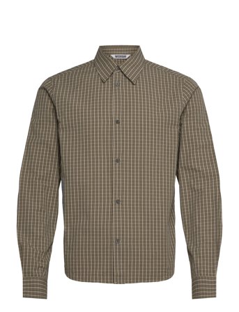 Weekday Checked Shirt - Green - XS