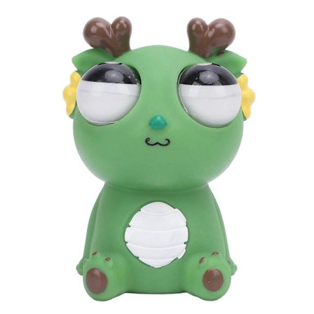 Pop Ud Øjne Legetøj Sød PVC Sjov Behagelig Håndfølelse Drage Klem Stress Relief Legetøj til Voksne Dagligt[YJD]