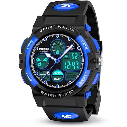 Vattentät barnklocka flickor/pojkar barn digital armbandsur - Populära presenter till barn