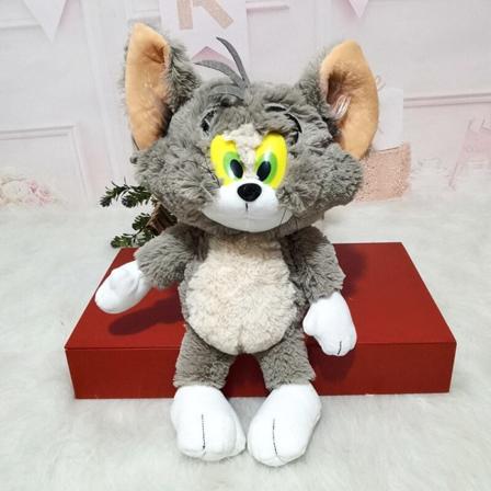 Disney Docka Tom Cat Jerry Mouse Söt tecknad söt dockapresent cat 40cm