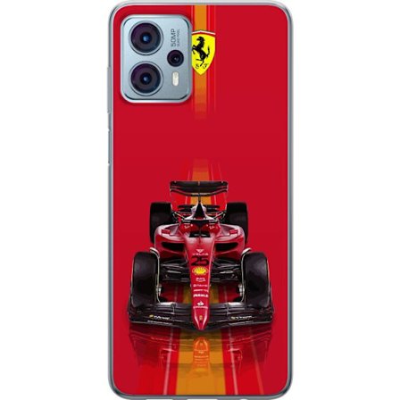 Yhteensopiva Puhelinkuori Motorola Motorola Moto G23 Ferrari Formula 1 -auto ikonisessa punaisessa muotoilussa urheilullisella tarkkuudella