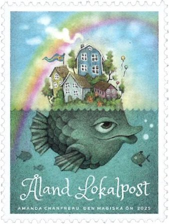 Åland - Den magiske ø - Postfrisk frimærke
