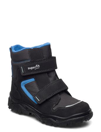 Husky1 Vinterstøvletter Med Borrelås Svart Superfit