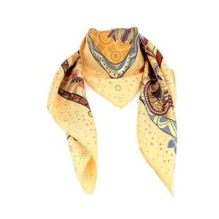 Hermès Vintage Pre-owned scarf beige, Dam Vintage Accessoarer, Dam, Storlek: ONE SIZE