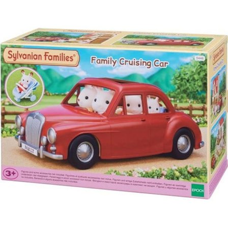 Röd 5-sits cabriolet - SYLVANIAN FAMILIES - för dockor från 3 år och uppåt